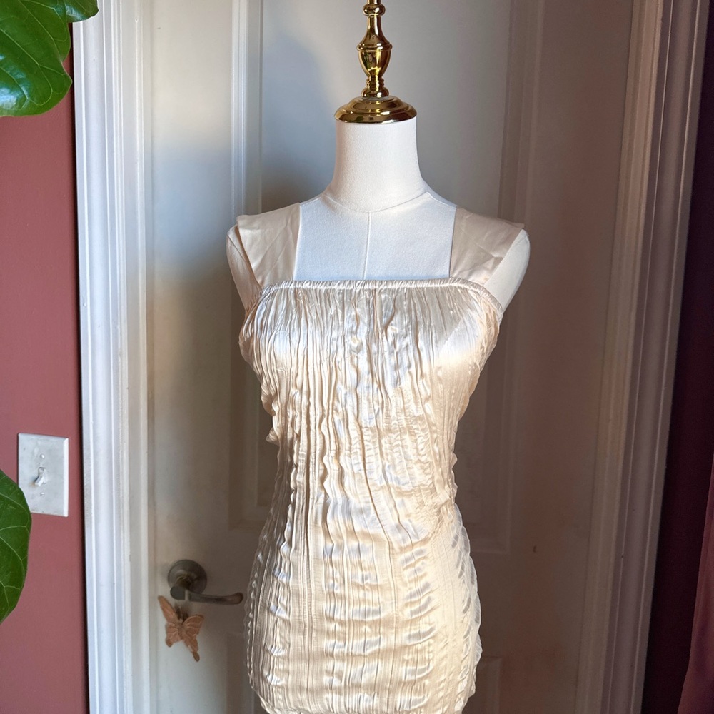 Snooty Hooty Vintage Silk Dress